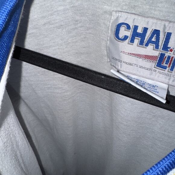 Vintage 90s Chalk Line NFL Rams Pullover Jacket Size Xl - Picture 5 of 8